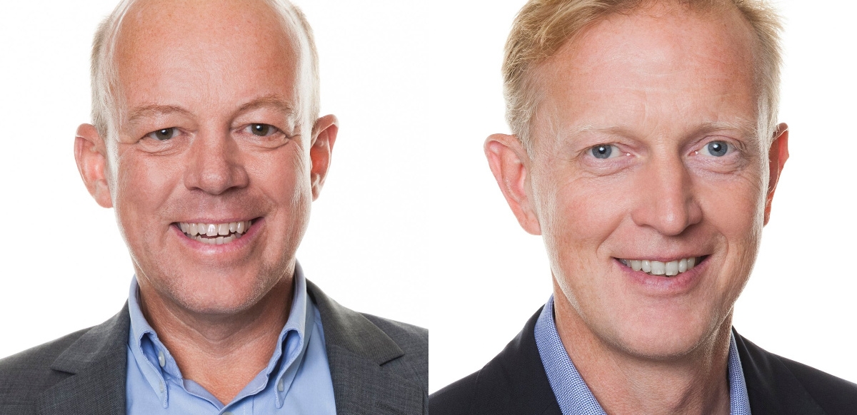 Spiltan Fonders vd Erik Brändström (t.h) och ansvarig ränteförvaltare Lars Lönnquist (t.v). Foto: Spiltan