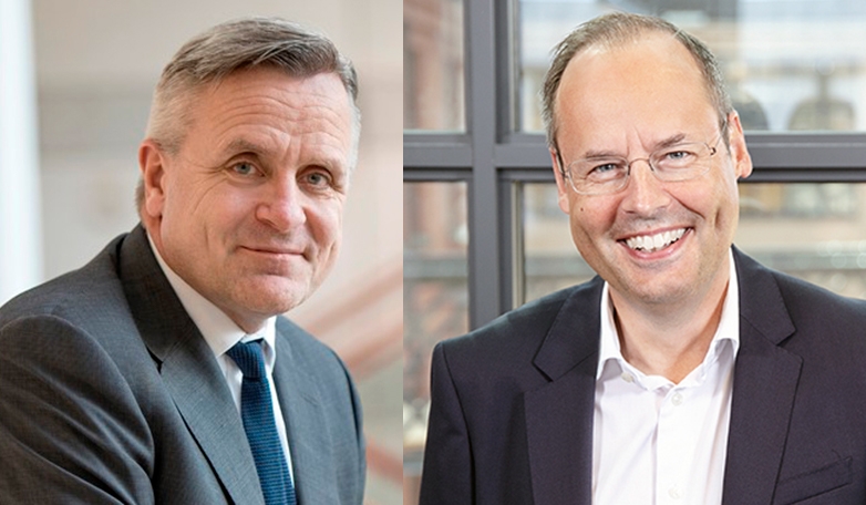 Rikard Josefson, vd Avanza och Lars-Åke Norling, vd Nordnet. Foto: Respektive bolag