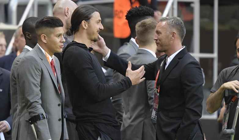 ”Framtidens Zlatan” kommer att hålla sina pressträffar i Järfälla, enligt kommuntjänstemannen i fokus för GP:s granskning. Patrik ”Bjärred” Andersson jobbar sedan 2017 på Serneke, bland annat med detta projekt. Foto: Anders Wiklund/TT