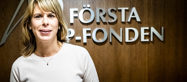 Kristin Magnusson Bernard, vd för Första AP-fonden. Foto: TT