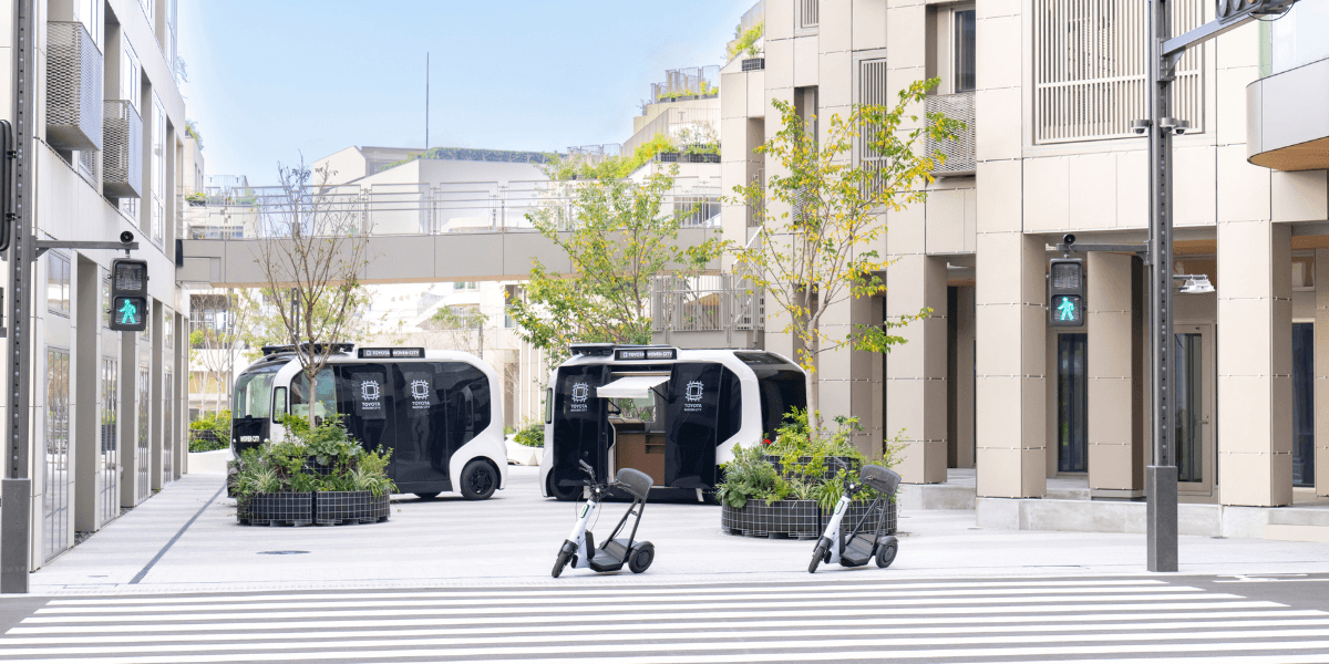 Woven city är rena framtidsstaden som egentligen är ren forskning. (Foto: Toyota)