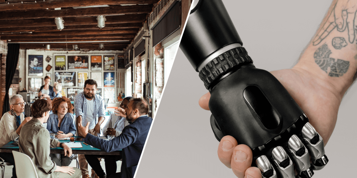 Hur många använder AI på arbetsplatsen och hur känner dem inför framtiden? (Foto: Canva)