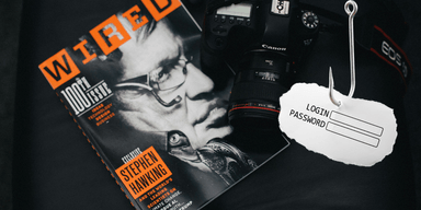 Stor läcka avslöjad för tidningen Wireds läsare. (Foto: James Bold on Unsplash och Canva)