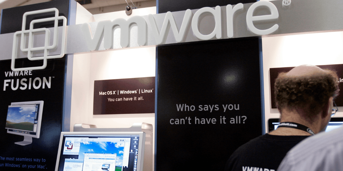 Uppköpet av det berörda företaget 2023 av Broadcom ledde till omedelbara förändringar som har skapat missnöje bland många kunder. (Foto: Paul Sakuma/AP/TT)