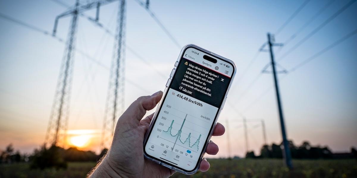 Nya elpriset kommer 1 oktober.