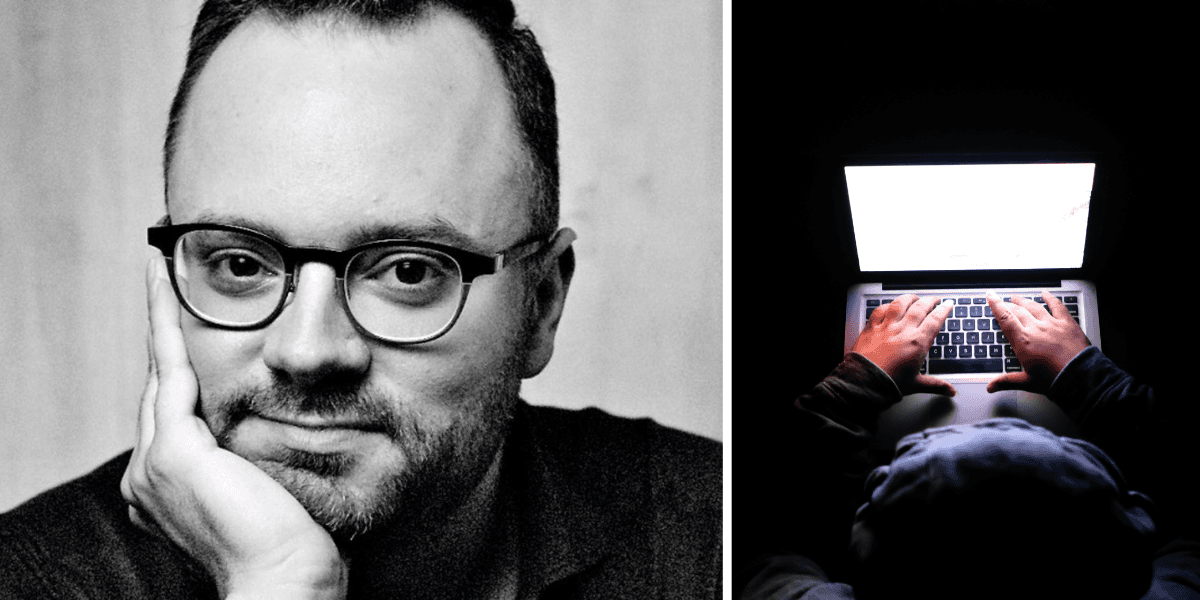 Apples vice president för säkerhetsteknik och arkitektur, Ivan Krstić. (Foto: Canva och Clayton Cubitt)