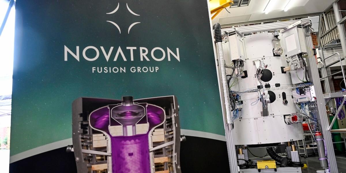 Novatron 1, en prototypanläggning för fusionsenergi på KTH. Det är Nordens första industriella satsning på fusionsteknologi.