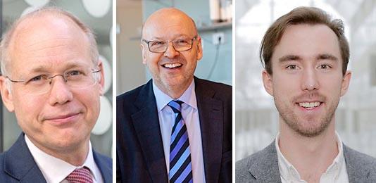 Fredagspanelen: Carl Svernlöv, Dan Brännström och Alexander Gustavsson.