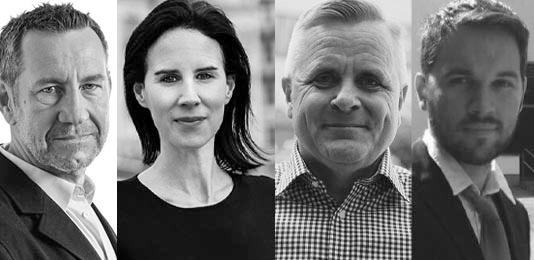 I fredagspanelen: Sandro Scocco (Arena Idé), Daniella Waldfogel (Stockholms Handelskammare), Rikard Josefson (Avanza), Viktor Skyrman, (Handelshögskolan).