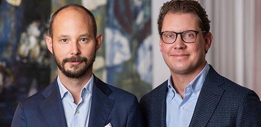 David Klingberg och Viktor Sandberg på Svalner vill utmana de stora revisionsbyråerna. Foto: Svalner.