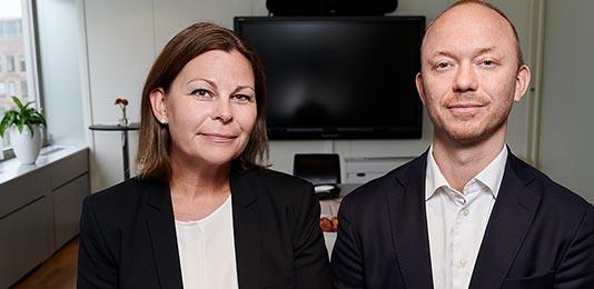 Magdalena Hartman har som nytillträdd vd stor nytta av vice vd Tommy Fransson med 12,5 år inom NGM. Foto: Michael Steinberg/NGM.