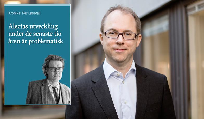 Fredrik Palm, produktchef på Alecta.