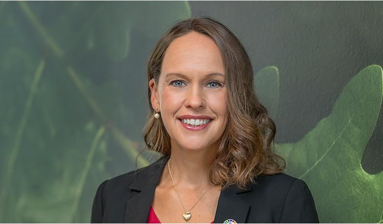 Liza Jonson, vd för Swedbank Robur. Foto: Swedbank