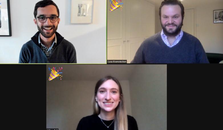 Atomico Ben Blume Hillary Ball och Luca Eisenstecken