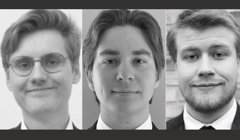 Axel Svanfelt, William Fredriksson, Viktor Delblanc, Ekonomihögskolan vid Lunds Universitet