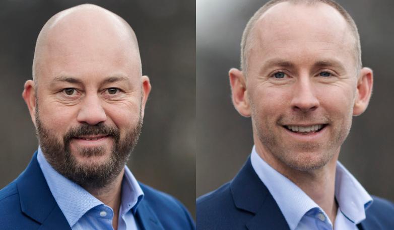 Fredrik Bergman och Linus Bjork, grundare, Proptech Farm