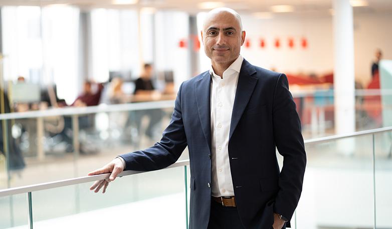 "Vi skulle gärna se en nationell 5G-strategi och en samordnare i regeringen som kan få ihop branschen med berörda departement. Stora samhällsvinster väntar!" Det skriver Haval van Drumpt Vd, Tre . Foto: Tre