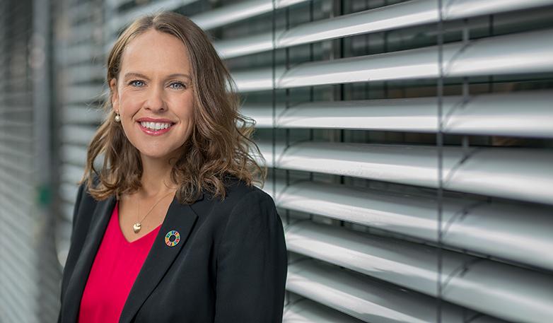 Liza Jonson, vd för Swedbank Robur.