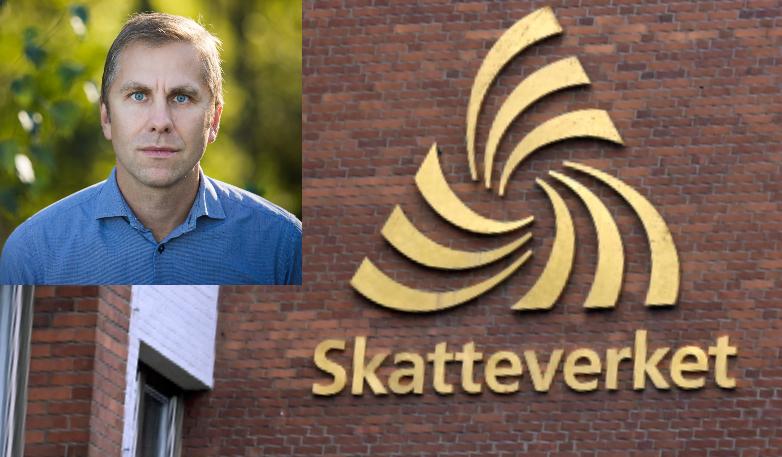 Foto (montage): Anders Björkenheim, expert på kreditbedrägerier, Skatteverket Foto: Janerik Henriksson/TT