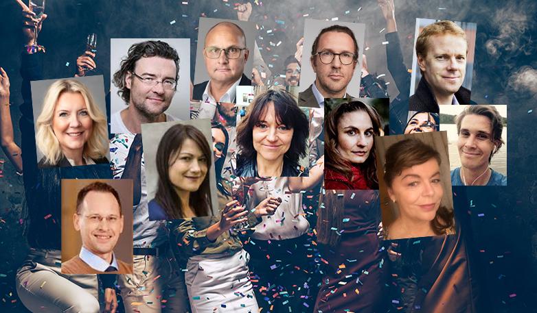 Maria Pellborn, Per Lindvall, Torbjörn Isacson, Per Agerman, Anders Frick, Anne Smitt, Marlène Sellebråten, Annelie Östlund, Camilla Jonsson och Martin Lättman.