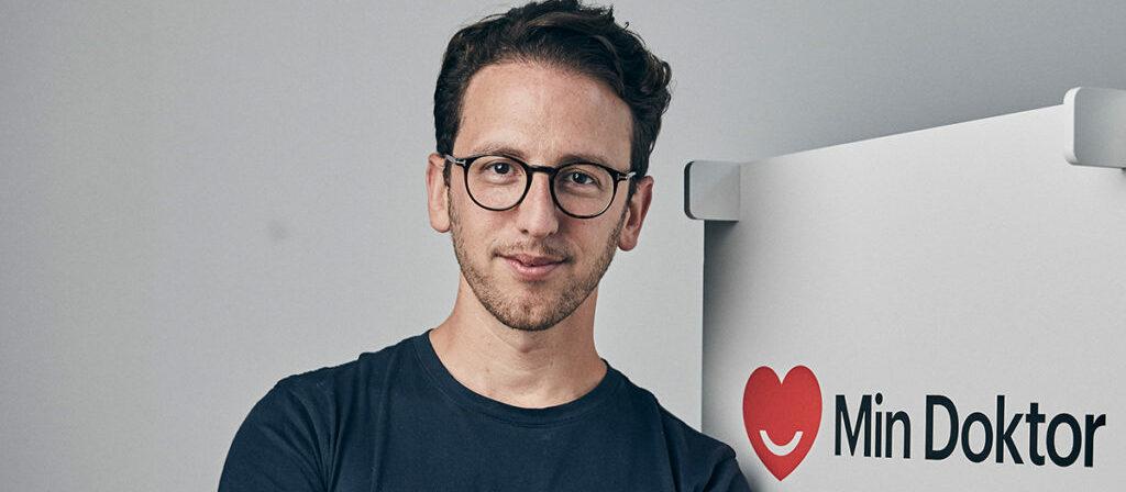 Jonas Vig, vd för nätläkaren Min Doktor.