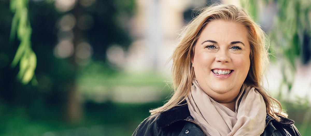 Jennie Sandén, privatekonom på Danske Bank.