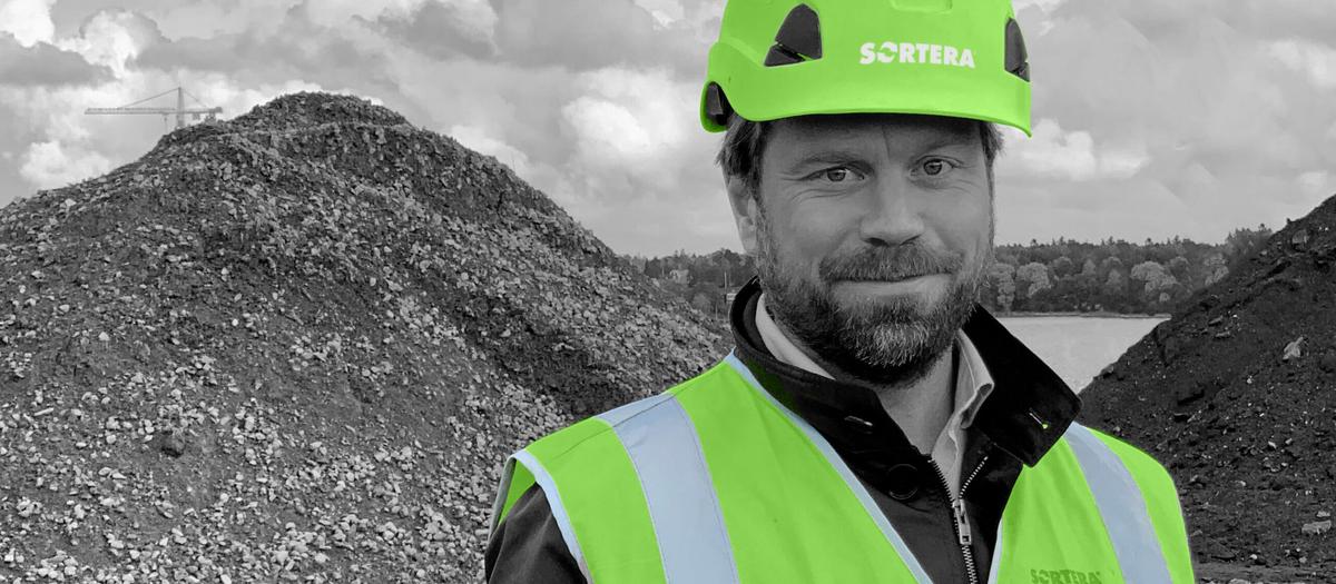 Sebastian Wessman, vd för Sortera.