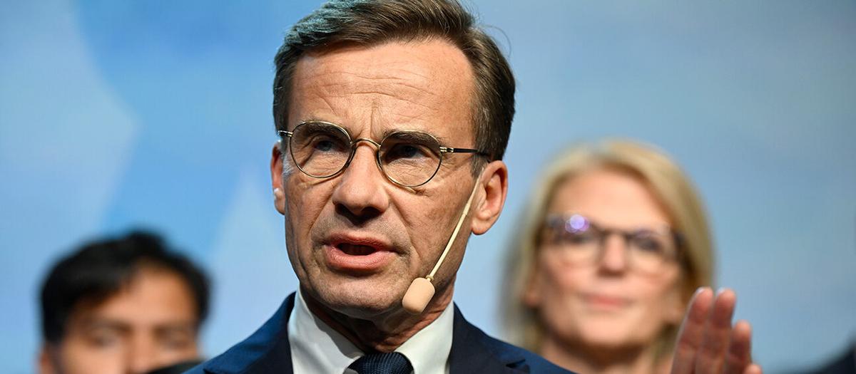Ulf Kristersson, Moderaternas partiledare. Foto: TT