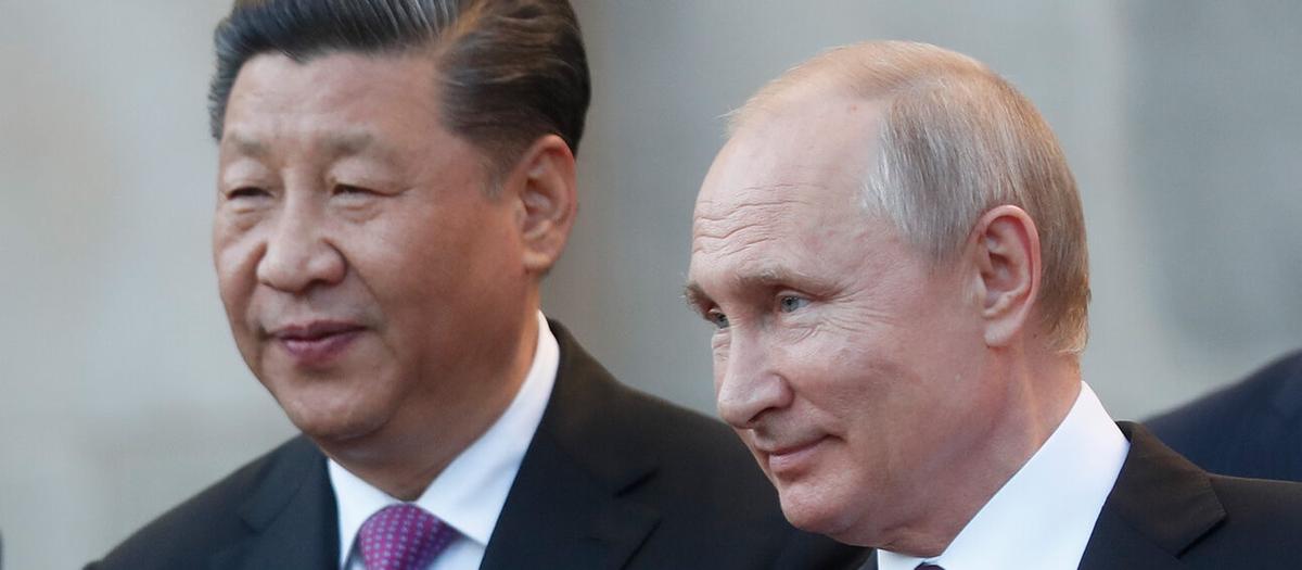 Xi Jinping och Vladimir Putin träffas i Samarkand nästa vecka. Foto (arkiv): TT
