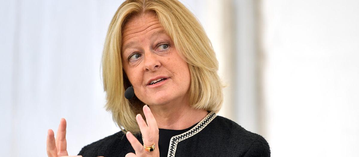 Allison Kirkby, vd och koncernchef för Telia. Foto: TT