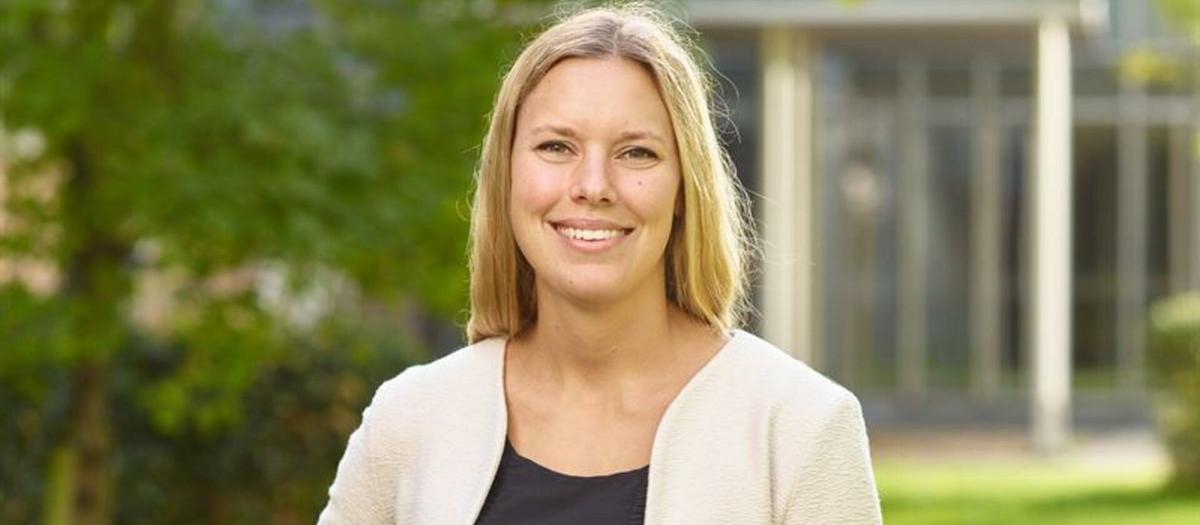 Klara Appelqvist, hållbarhetschef på Balder. Foto: Balder