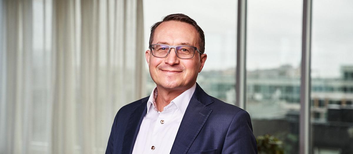 Mattias Sjödin, förvaltare för Carnegie Fonders Sverigefond.