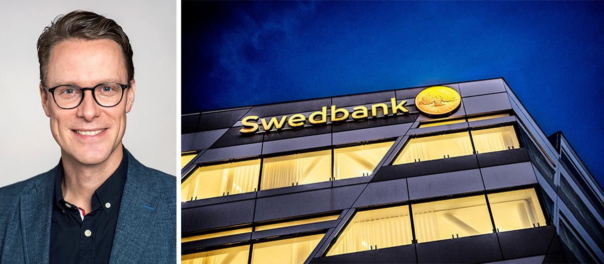 Fredrik Nilzén, hållbarhetschef på Swedbank