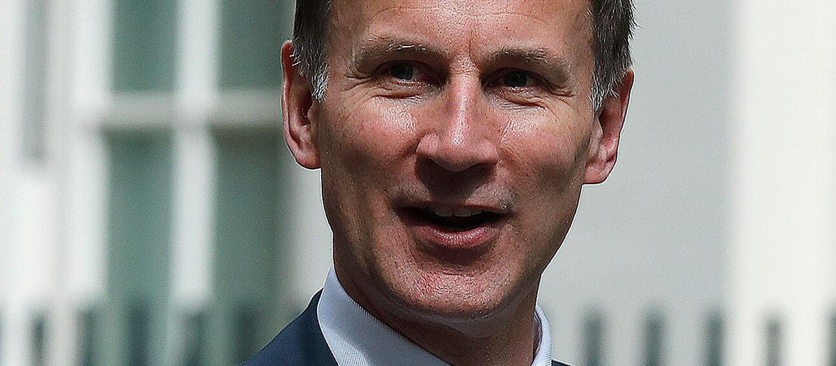 Jeremy Hunt, Storbritanniens finansminister. Foto: TT