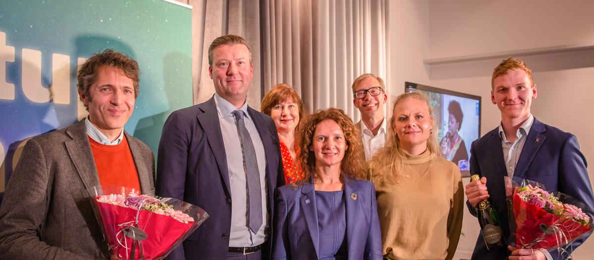 Vinnarna, NitroCapt och Helios Innovations, utropades under prisceremonin på FN:s klimattoppmöte COP27 under tisdagen.