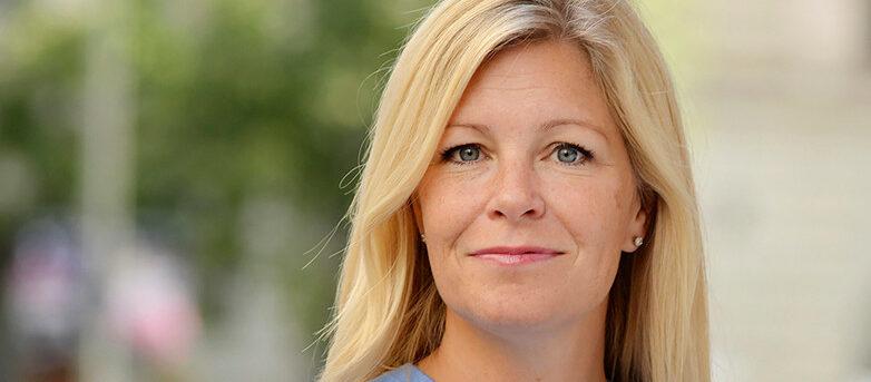 FI:s hållbarhetschef Johanna Fager Wettergren.