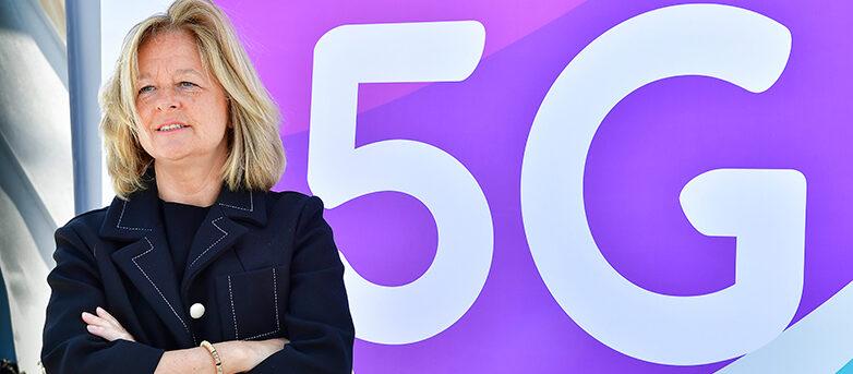 Allison Kirkby, vd och koncernchef för Telia. Foto: TT