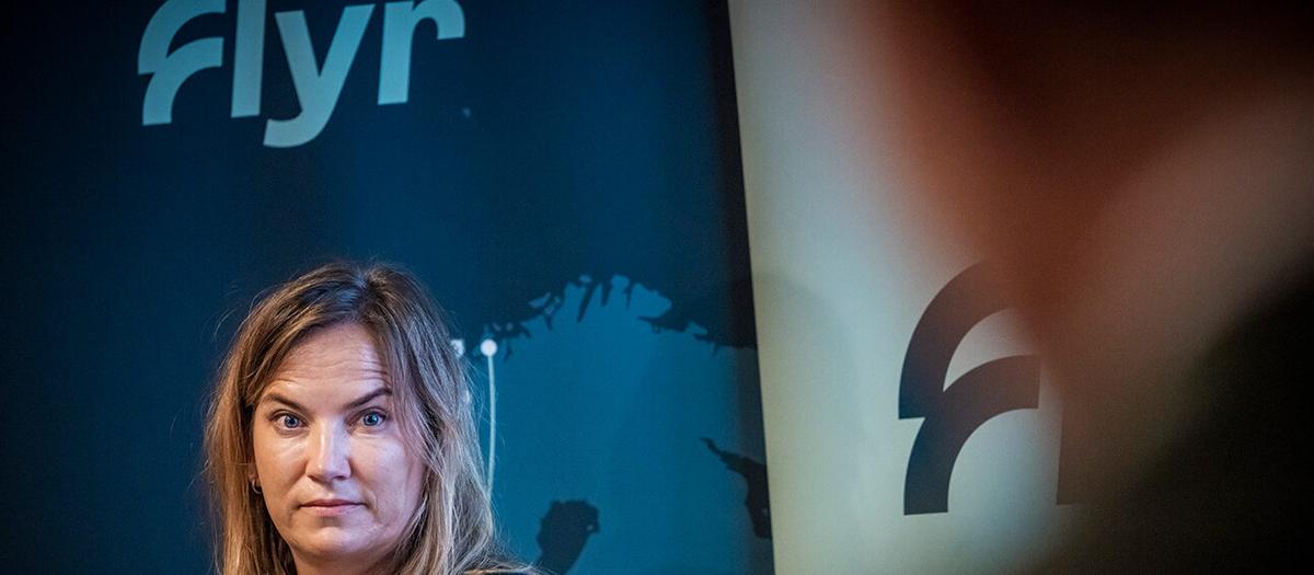 Flyrs vd, Tonje Wikstrøm Frislid. Foto: TT