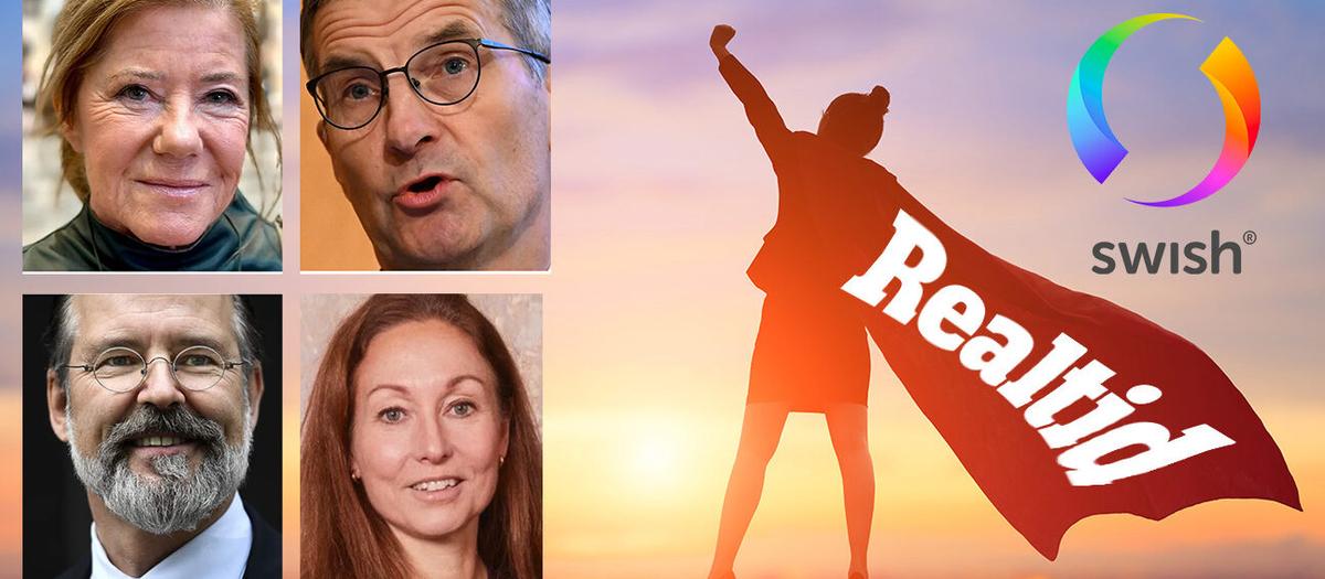 Dragplåster denna vecka: Lena Apler, Erik Thedéen, Anders Borg och Carina Eriksson.