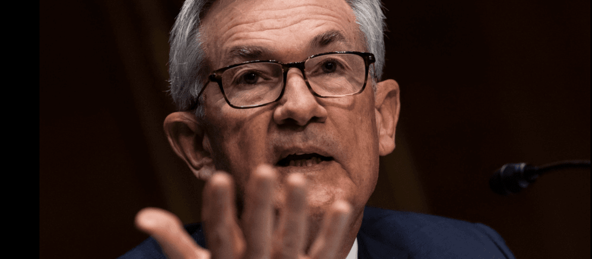 Jerome Powell, Fed-chef. Foto: TT