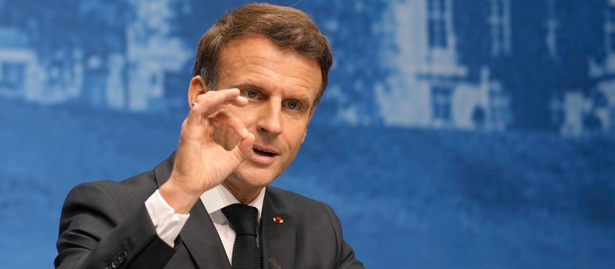 Frankrikes president Emmanuel Macron