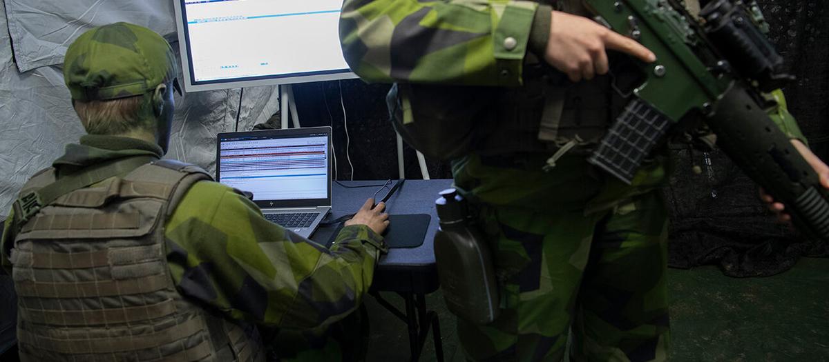 FOI testar framtida cybersoldater