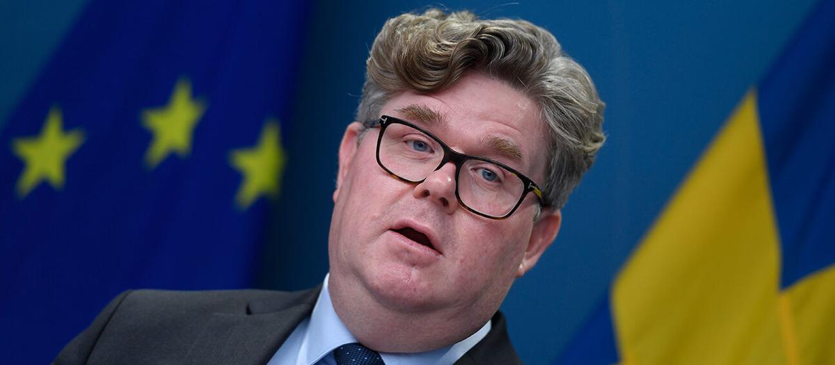 Gunnar Strömmer, justitieminister. Foto: TT