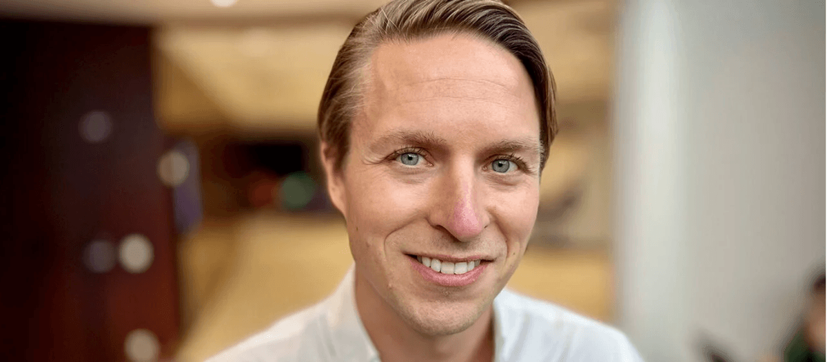 Erik Lindblad, vd på riskkapitalbolaget Zenith. Foto: Anders Frick