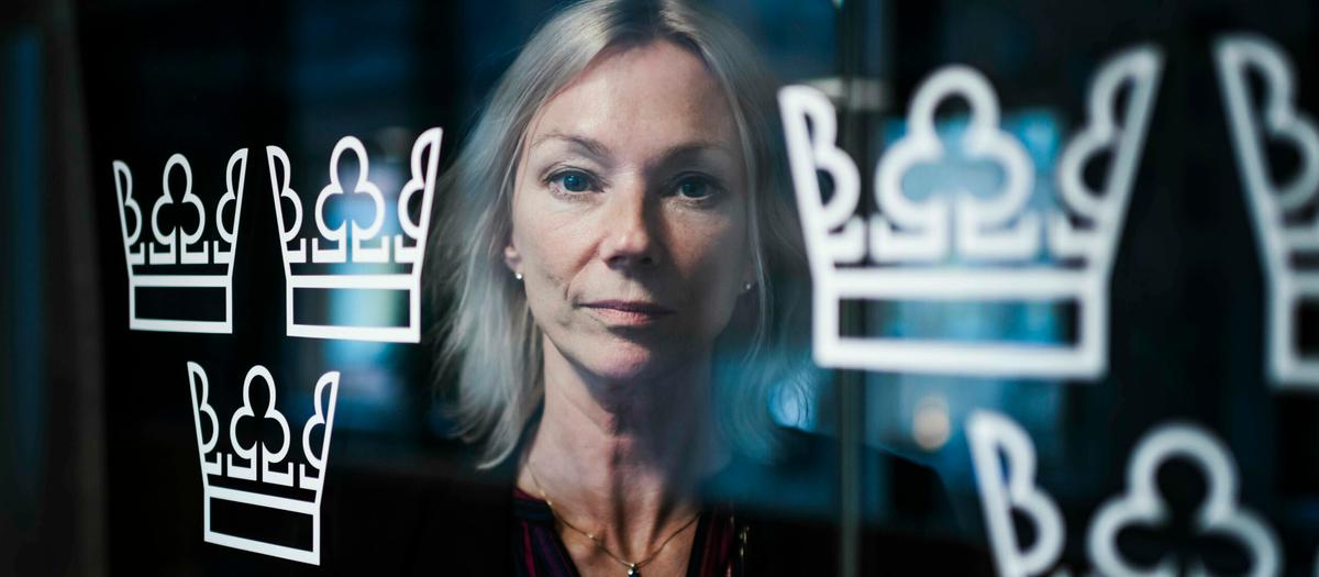 Riksgäldens generaldirektör Karolina Ekholm