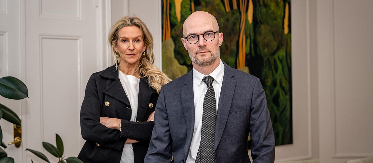 Frida Sander och Magnus Schmauch. Foto: Karin Röse