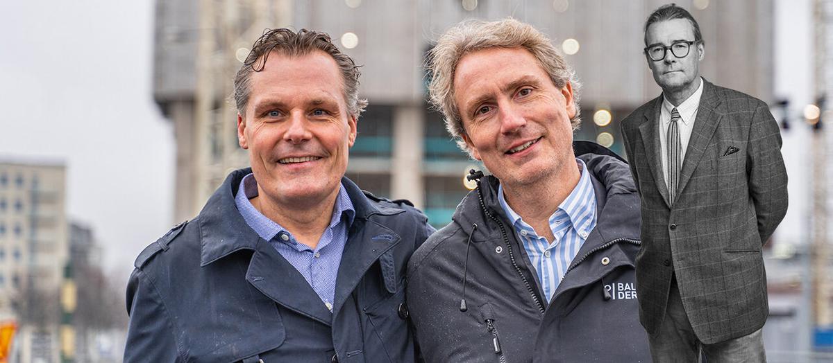 Ola Serneke och Erik Selin.