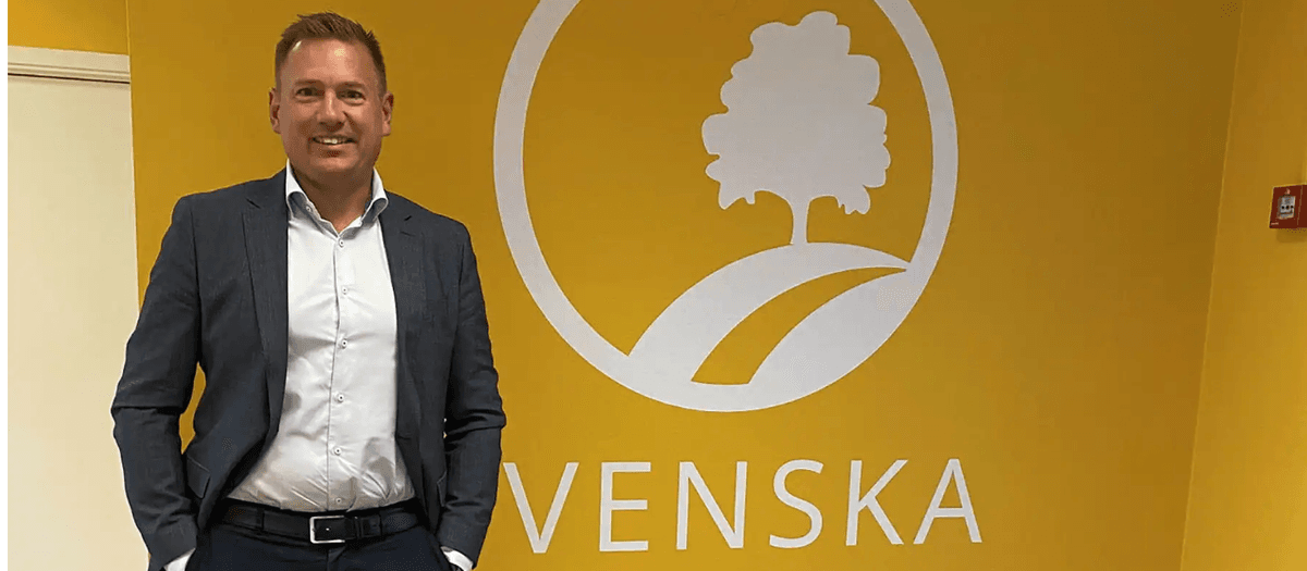 Nicklas Hellberg, vd och medgrundare av Svenska Fribrevsbolaget.Foto:Press.