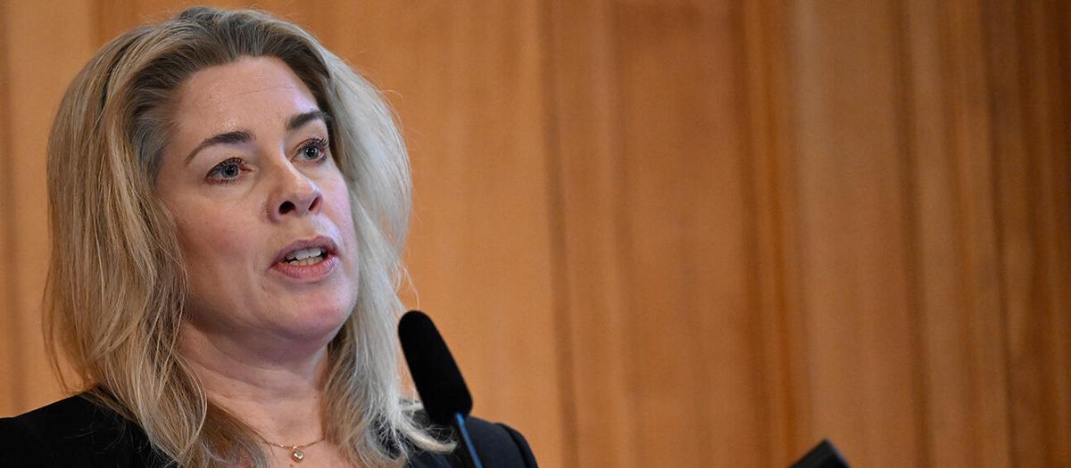 Aino Bunge, vice riksbankschef. Foto: TT