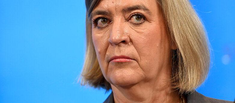 Riksrevisor Helena Lindberg. Foto: TT